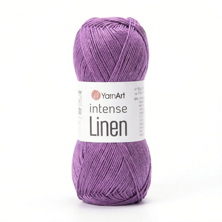 Пряжа для вязания YARNART "INTENSE LINEN" (№4112) Фиолетовый