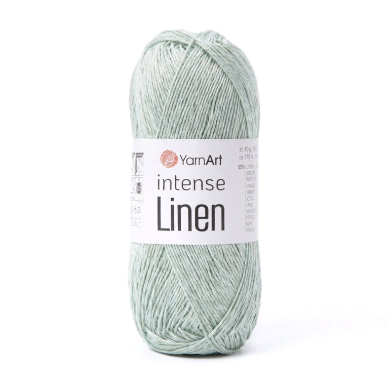 Пряжа для вязания YARNART "INTENSE LINEN" (№4123) Талая вода