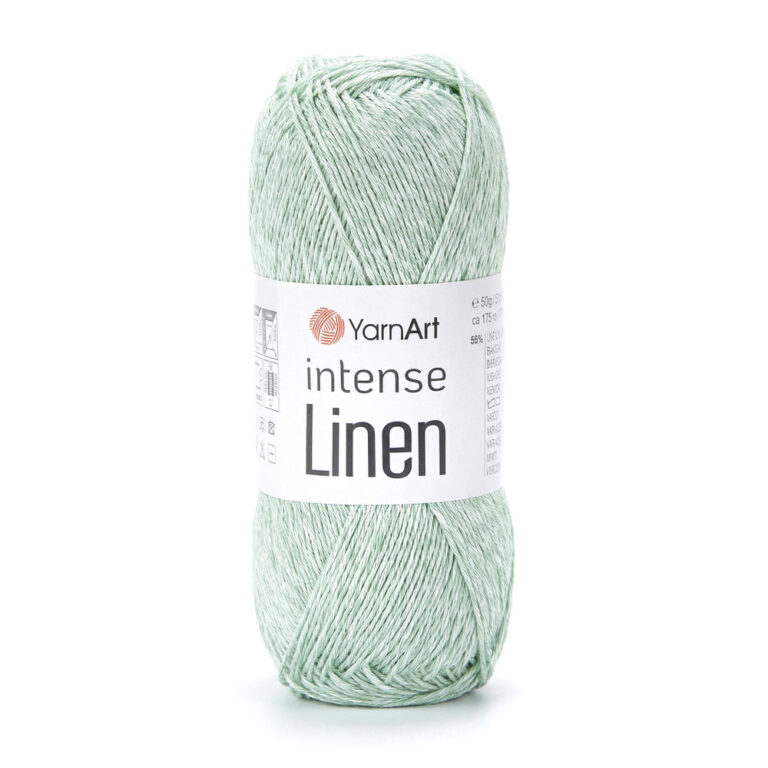 Пряжа для вязания YARNART "INTENSE LINEN" (№4124) Мята
