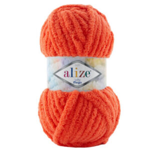Пряжа для вязания ALIZE "SOFTY MEGA" (№421) Гранат