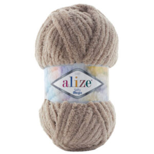 Пряжа для вязания ALIZE "SOFTY MEGA" (№530) Норка