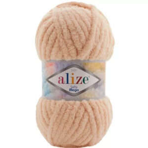 Пряжа для вязания ALIZE "SOFTY MEGA" (№95) Бежевый
