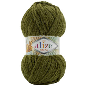 Пряжа для вязания ALIZE "SOFTY PLUS" (№620) Оливковый
