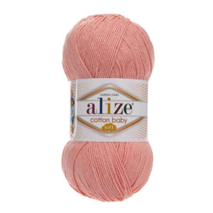 Пряжа для вязания ALIZE "COTTON BABY SOFT" (№145) Персик