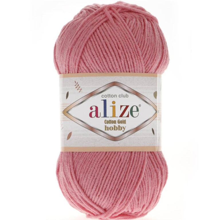 Пряжа для вязания ALIZE COTTON GOLD HOBBY (№33) Темно-розовый