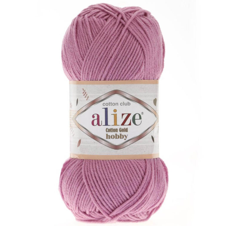 Пряжа для вязания ALIZE COTTON GOLD HOBBY (№98) Розовый