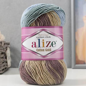ALIZE "COTTON GOLD BATIK" (Ализе Коттон Голд Батик) – пряжа для вязания