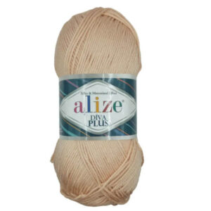 Пряжа для вязания ALIZE "DIVA PLUS" (№160) Медовый