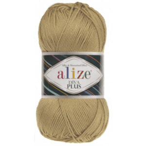 Пряжа для вязания ALIZE "DIVA PLUS" (№298) Карамель