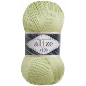 Пряжа для вязания ALIZE "DIVA PLUS" (№503) Св.фисташка