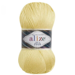 Пряжа для вязания ALIZE "DIVA PLUS" (№509) Лимон