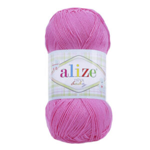 Пряжа для вязания ALIZE "DIVA BABY" (№121) Розовый
