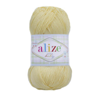 Пряжа для вязания ALIZE "DIVA BABY" (№187) Лимонный
