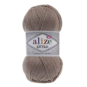 Пряжа для вязания ALIZE "EXTRA" (№167) Серо-бежевый
