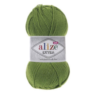 Пряжа для вязания ALIZE "EXTRA" (№210) Зеленый