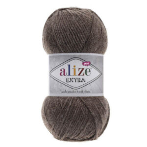 Пряжа для вязания ALIZE "EXTRA" (№240) Коричневый