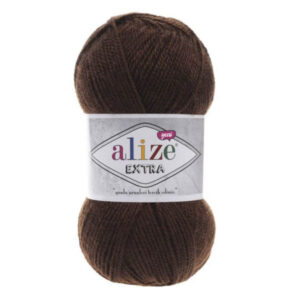 Пряжа для вязания ALIZE "EXTRA" (№26) Коричневый
