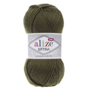 Пряжа для вязания ALIZE "EXTRA" (№29) Хаки