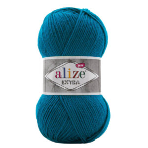 Пряжа для вязания ALIZE "EXTRA" (№427) Тёмная бирюза