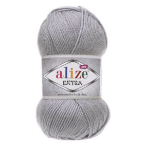 Пряжа для вязания ALIZE "EXTRA" (№52) Серый