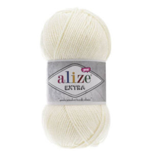 Пряжа для вязания ALIZE "EXTRA" (№62) Кремовый