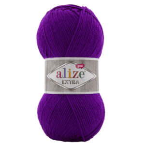 Пряжа для вязания ALIZE "EXTRA" (№976) Ярко-фиолетовый