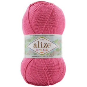 Пряжа для вязания ALIZE "HAPPY BABY NEW" (№157) Т.розовый