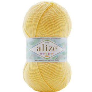Пряжа для вязания ALIZE "HAPPY BABY NEW" (№250) Желтый
