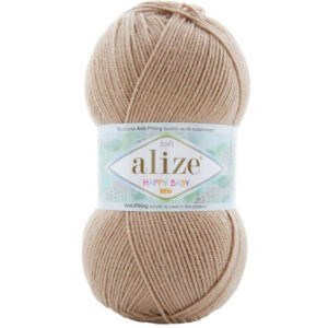 Пряжа для вязания ALIZE "HAPPY BABY NEW" (№256) Т.бежевый