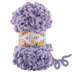 Пряжа для вязания ALIZE "PUFFY FINE" (№166) Лиловый