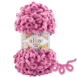 Пряжа для вязания ALIZE "PUFFY FINE" (№178) Розовый