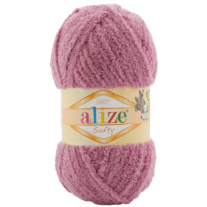 Пряжа для вязания ALIZE "SOFTY" (№28) Сухая роза