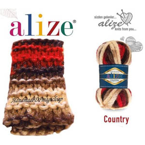 ALIZE "COUNTRY LUX" (Ализе Кантри Люкс) – пряжа для вязания
