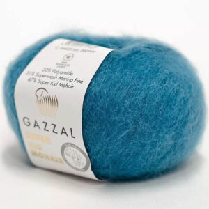 Пряжа для вязания GAZZAL "SUPER KID MOHAIR" (№64425) М.волна