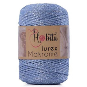 Пряжа для вязания HOBITU "LUREX MACRAME" (№220)