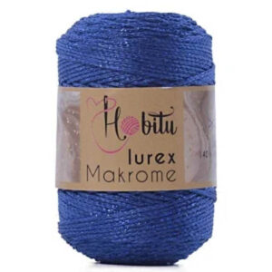 Пряжа для вязания HOBITU "LUREX MACRAME" (№252)