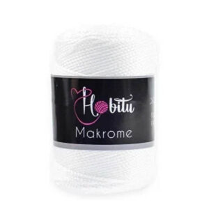 Шнур для вязания HOBITU "MAKRОME" (№001)