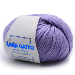 Пряжа для вязания LANA GATTO "MAXI SOFT" (№10180) Сиреневый