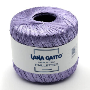 Пряжа для вязания LANA GATTO "PAILLETTES" (№30787) Лаванда