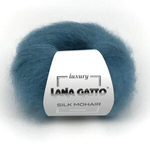 Пряжа для вязания LANA GATTO "SILK MOHAIR" (№7267) Лазурный