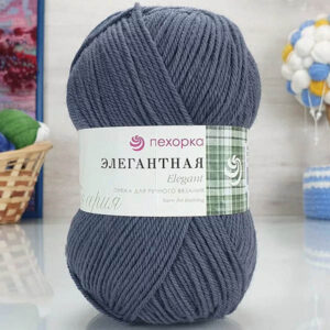 Пряжа для вязания ПЕХОРКА "ЭЛЕГАНТНАЯ" (№393) Св.моренго