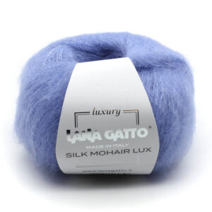 Пряжа для вязания LANA GATTO "SILK MOHAIR LUX" (№8480) Голубой