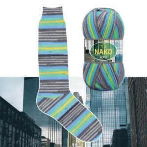 Пряжа для вязания NAKO "BOHO KONSEPT" (№81800) Принт