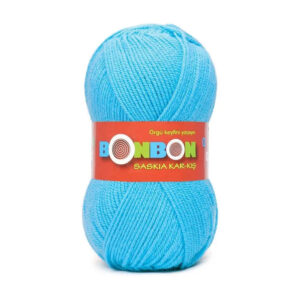 Пряжа для вязания NAKO "BONBON SASKIA KAR-KIS" (№98238) Голубой