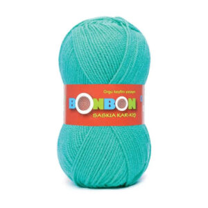 Пряжа для вязания NAKO "BONBON SASKIA KAR-KIS" (№98394) Морская волна