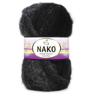 Пряжа для вязания NAKO "MOHAIR DELICATE COLORFLOW" (№76054) Принт