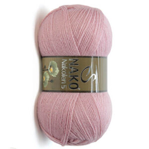 Пряжа для вязания NAKO "NAKOLEN 5" (№10275) Неж.розовый
