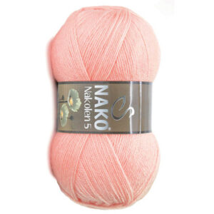 Пряжа для вязания NAKO "NAKOLEN 5" (№11452) Персиковый