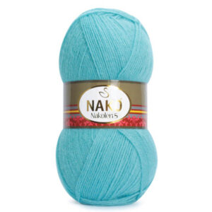 Пряжа для вязания NAKO "NAKOLEN 5" (№2837) Голубой