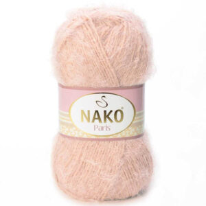 Пряжа для вязания NAKO "PARIS" (№10390) Пудра